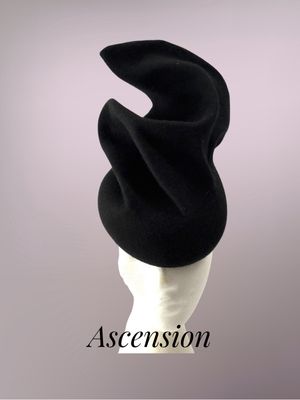 Ascension Hand Sculpted Wool Felt Hat