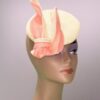 Poised Presence | Handcrafted Fascinator Hat by Cenojyk Three Quarter View